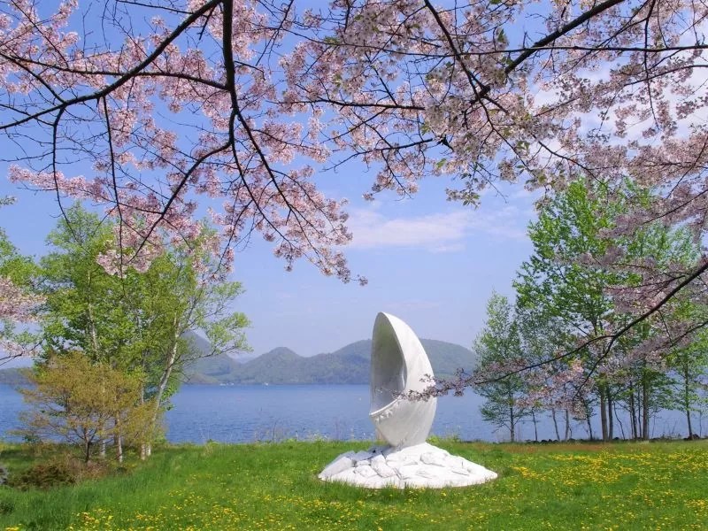 ③【洞爺湖】洞爺湖温泉の桜