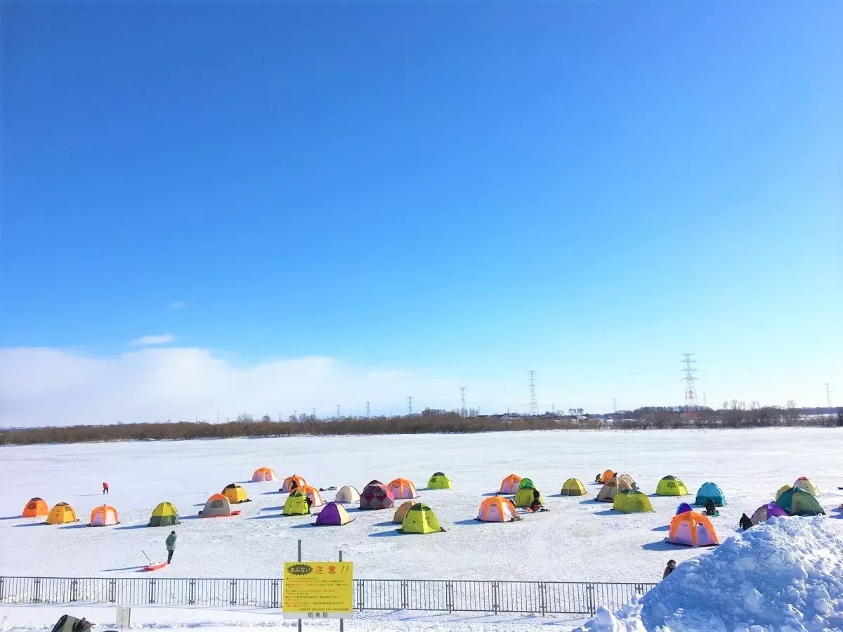 北海道のワカサギ釣り