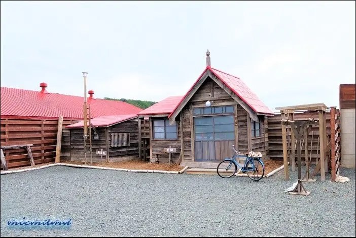 柴田牧場の玄関