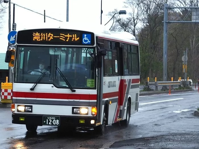 新十津川駅から滝川駅へのバス