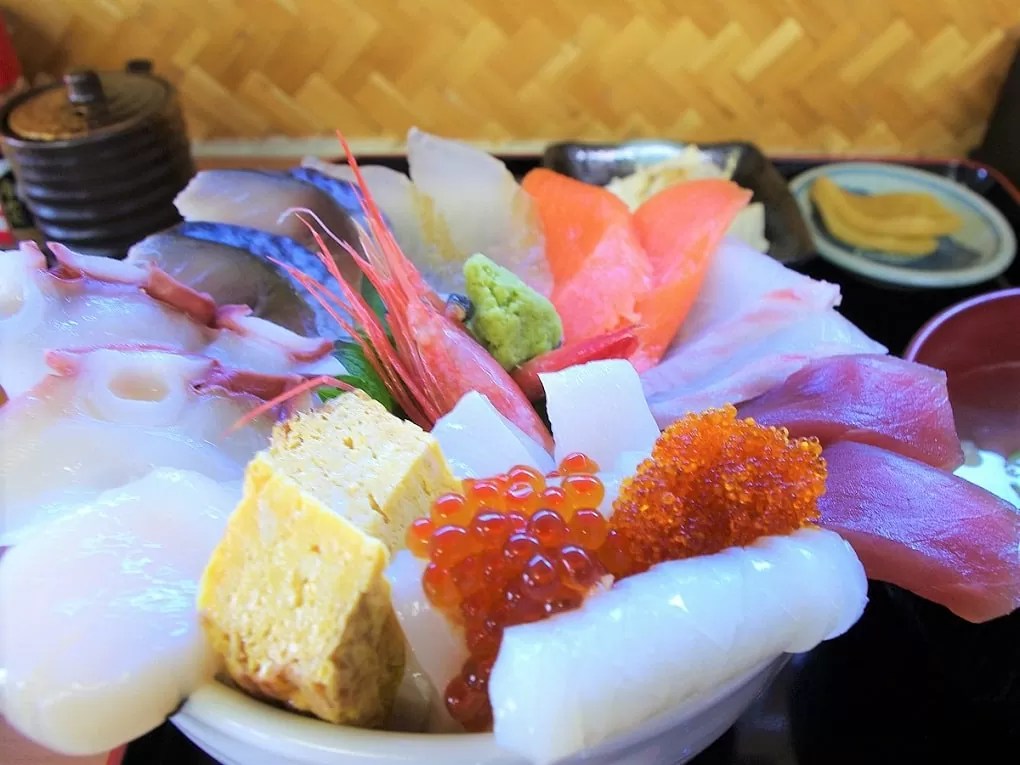 北海道の海鮮丼