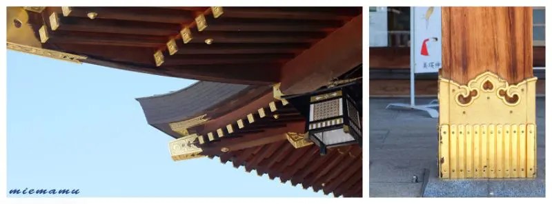 魔除けの模様の「猪目（いのめ）」