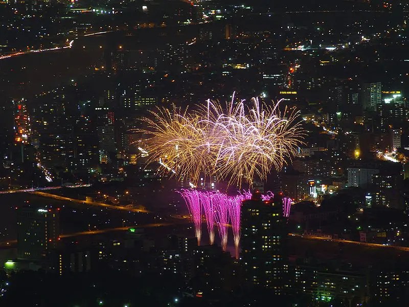 豊平川花火大会2