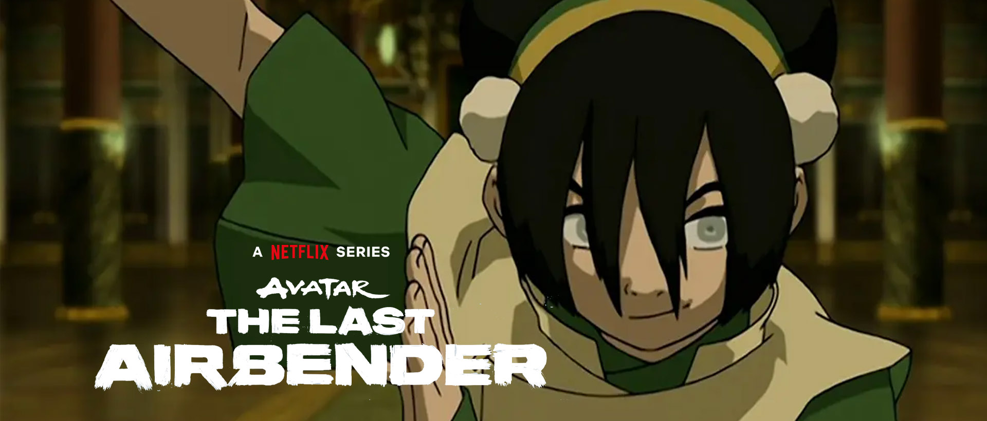 netflix avatar the last airbender toph casting banner