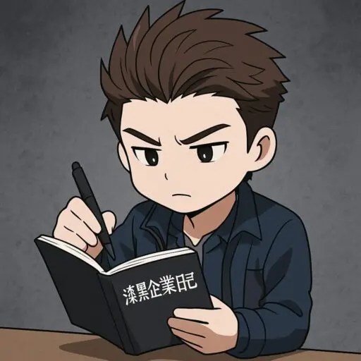 漆黒企業日記を書く元社畜