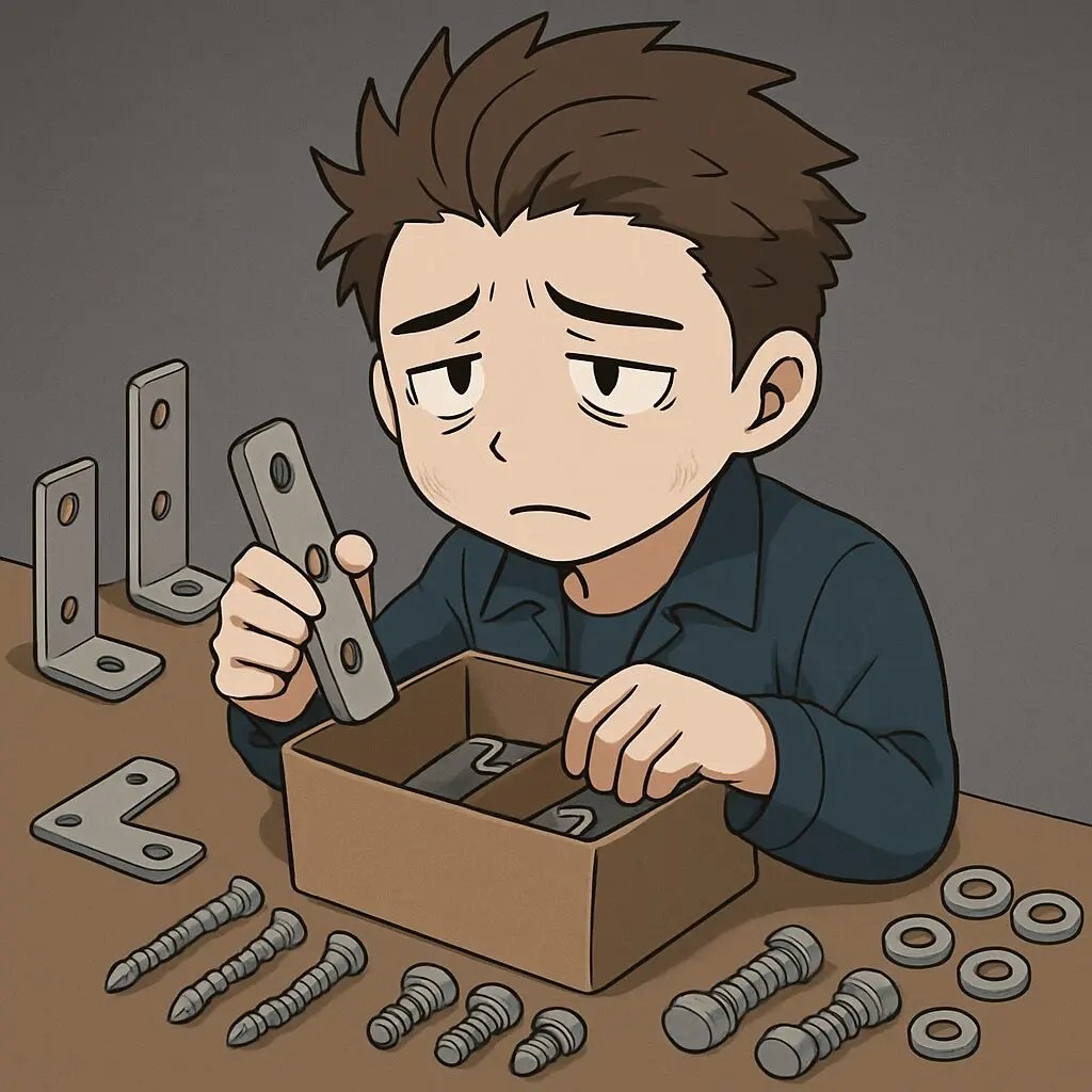 金物を数える元社畜