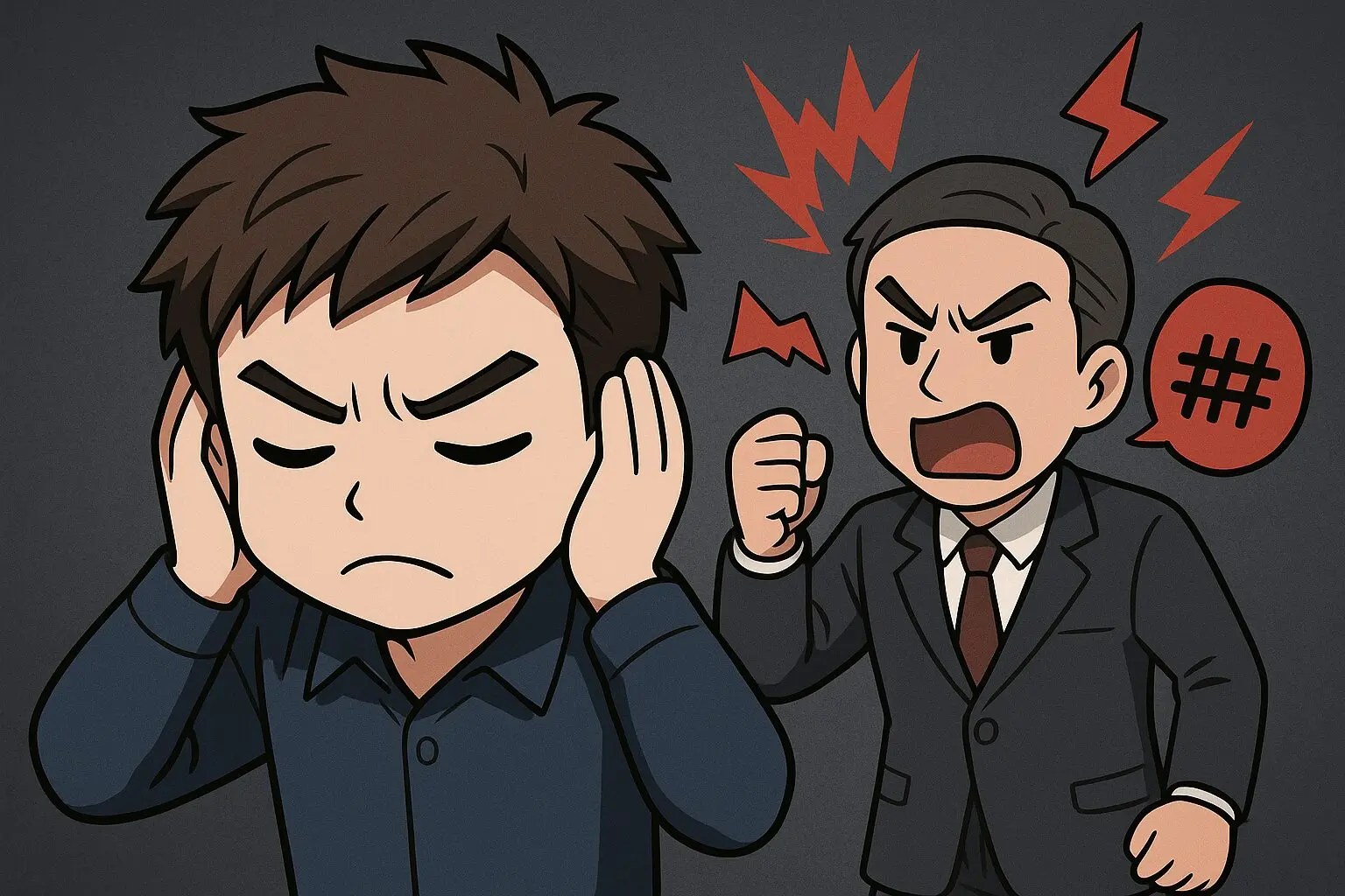 耳をふさぐ元社畜