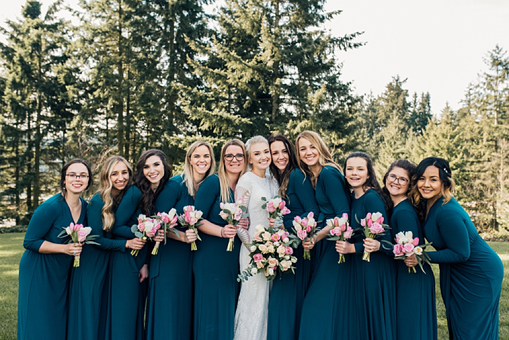 Bride Tip Finding Bridesmaids Dresses That Look Good On Everyone Kylee Ann Studios Logan Utah Wedding Photographer