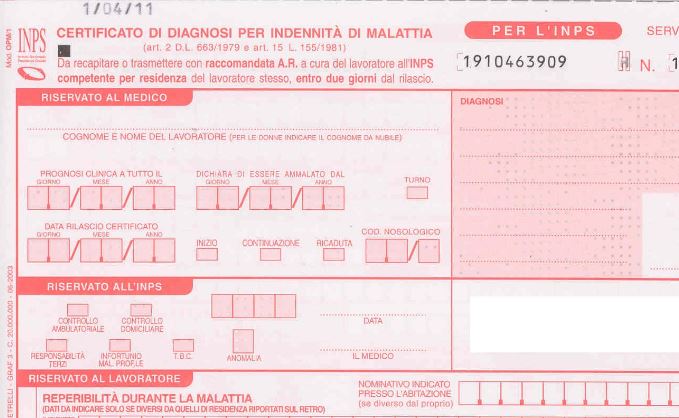 Certificato Medico Di Malattia Inps Invio Telematico Obblighi E Sanzioni
