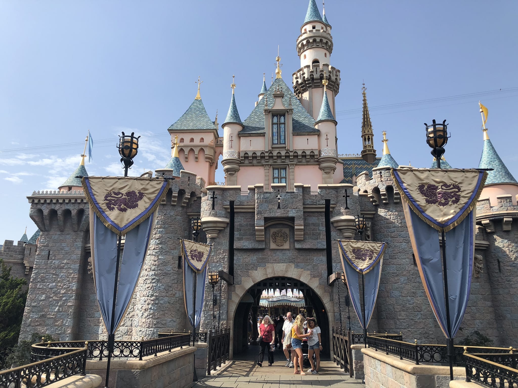 California Disneyland Castle