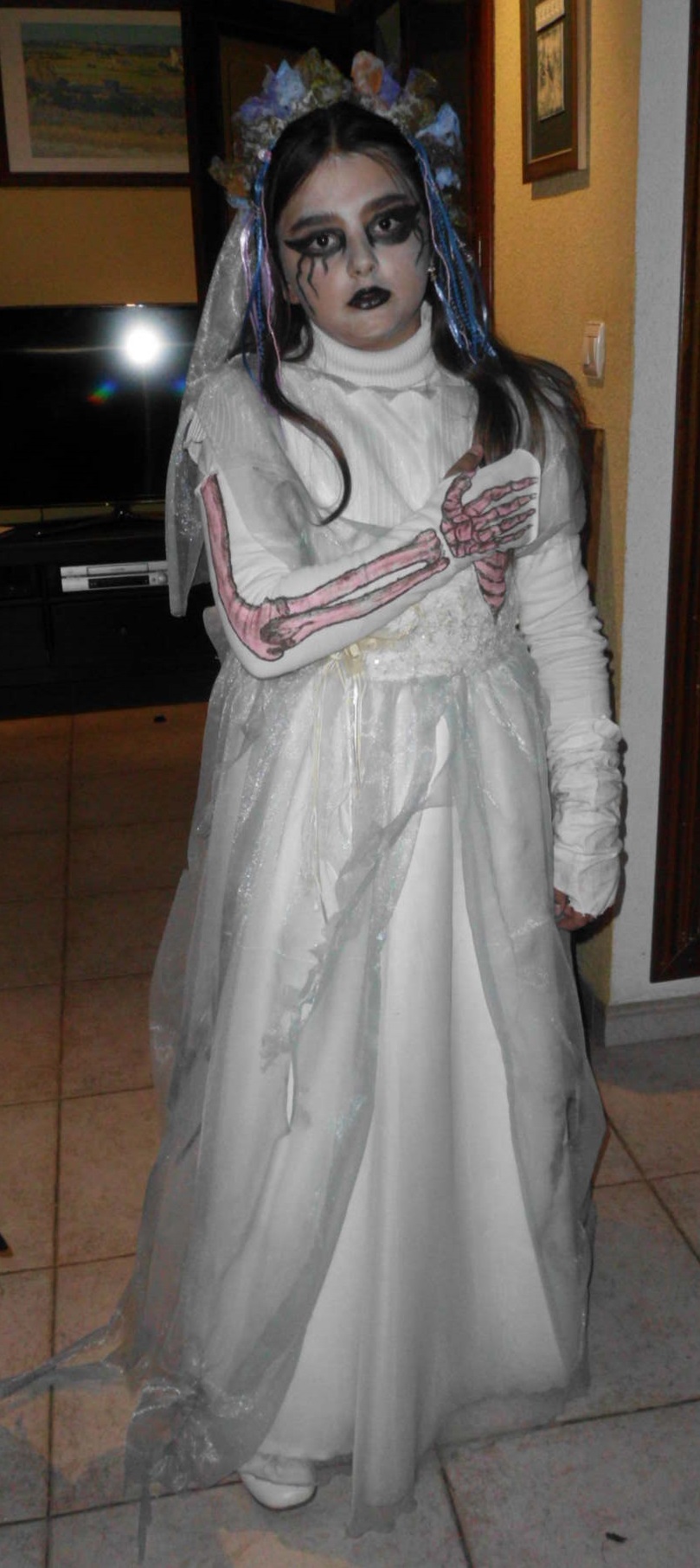 Disfraz Halloween Nina Cadaver Y Novia Cadaver Las Recetas De Carol