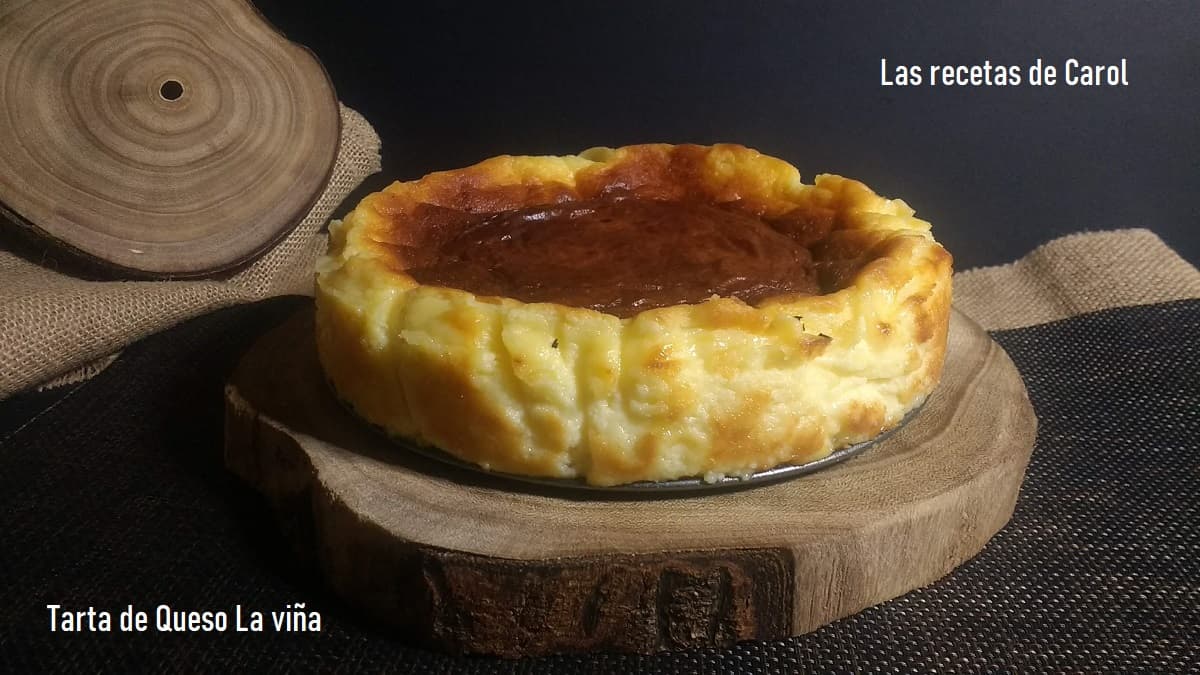 Tarta De Queso Del Restaurante La Vina Las Recetas De Carol