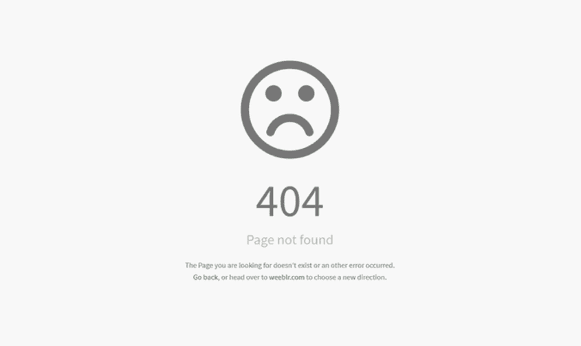 Common Website Errors