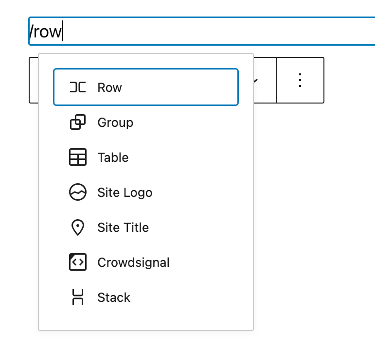 Full site editor location