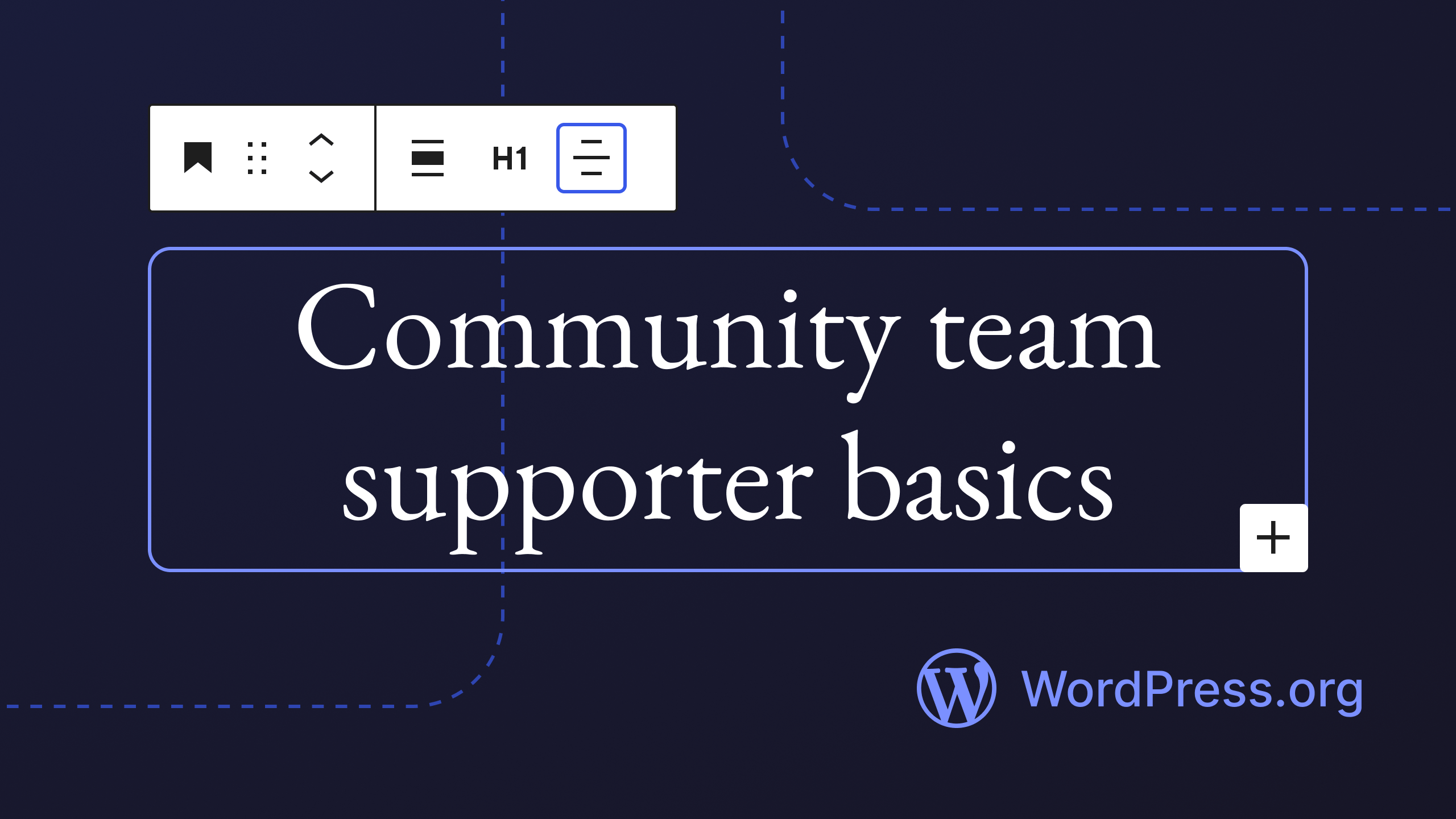 Community team Supporter basics