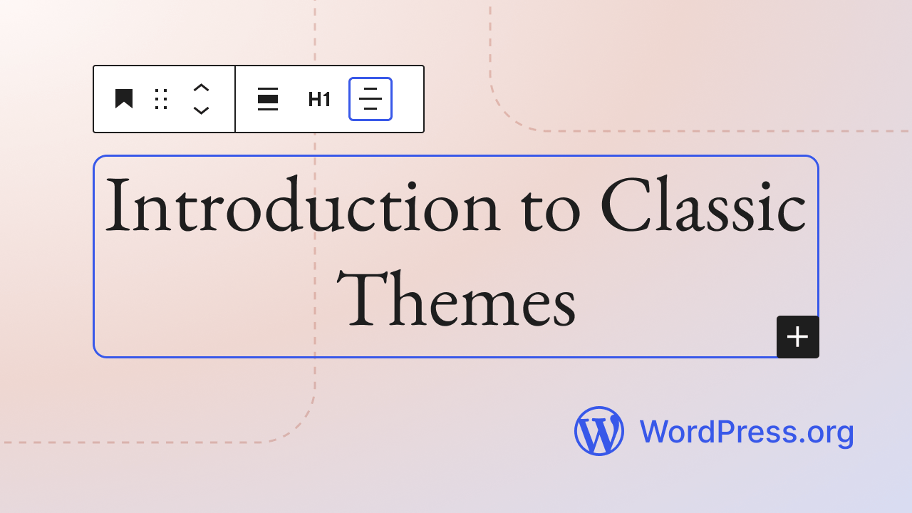 Introduction to Classic themes