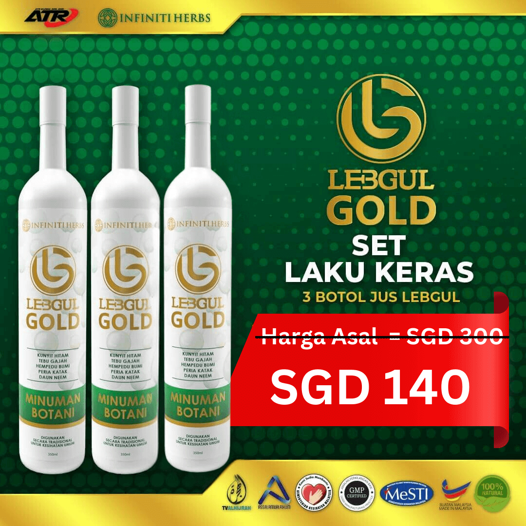 Set Lengkap Jus Lebgul Gold
