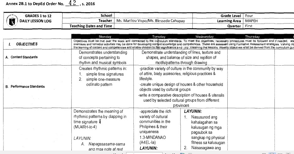 Deped Lesson Plan In Science Grade 7 Sample Lesson Plan For Grade 7 Deped Lesson Plan In Science Grade 7 Sample Lesson Plan For Grade 7