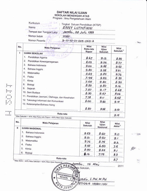 Cara Edit Transkrip Nilai Ijazah Sma Di Android Bila Rasa