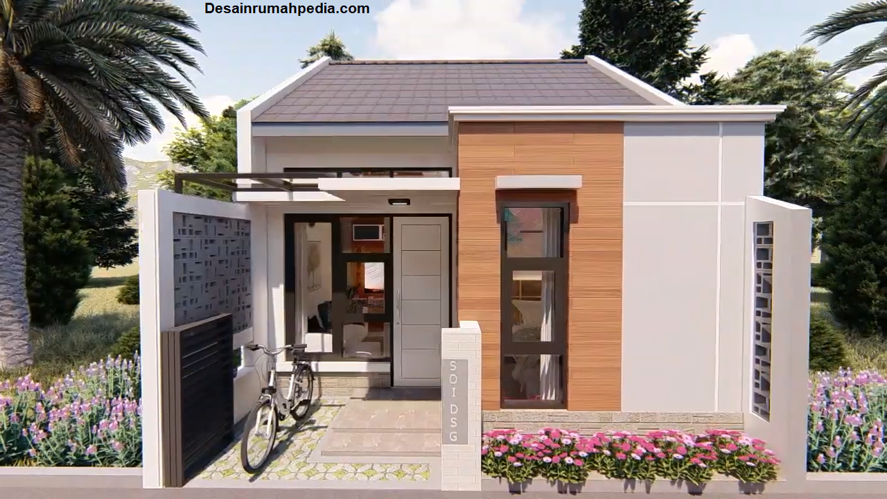 Desain Rumah 3x6 Meter Tiny House Modern Minimalis