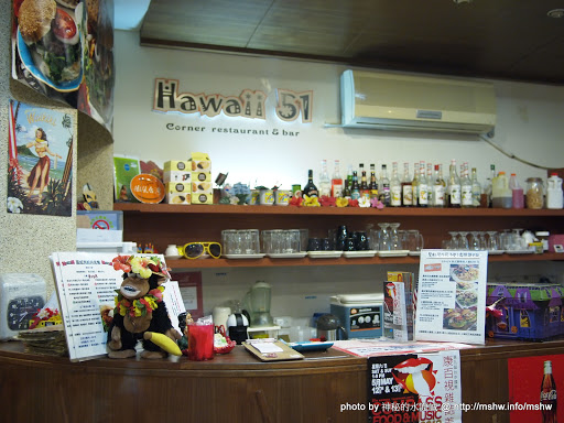 蘇打最高! ~ 台中"夏威夷51 美式餐廳 Hawaii 51 corner restaurant & bar" 北區 區域 台中市 排餐 漢堡 美式 速食 飲食/食記/吃吃喝喝