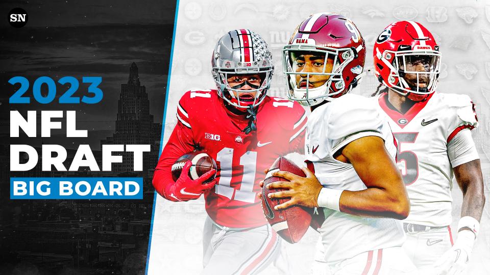 Nfl Draft Prospects 2023 Big Board Of Top 50 Players Overall Position