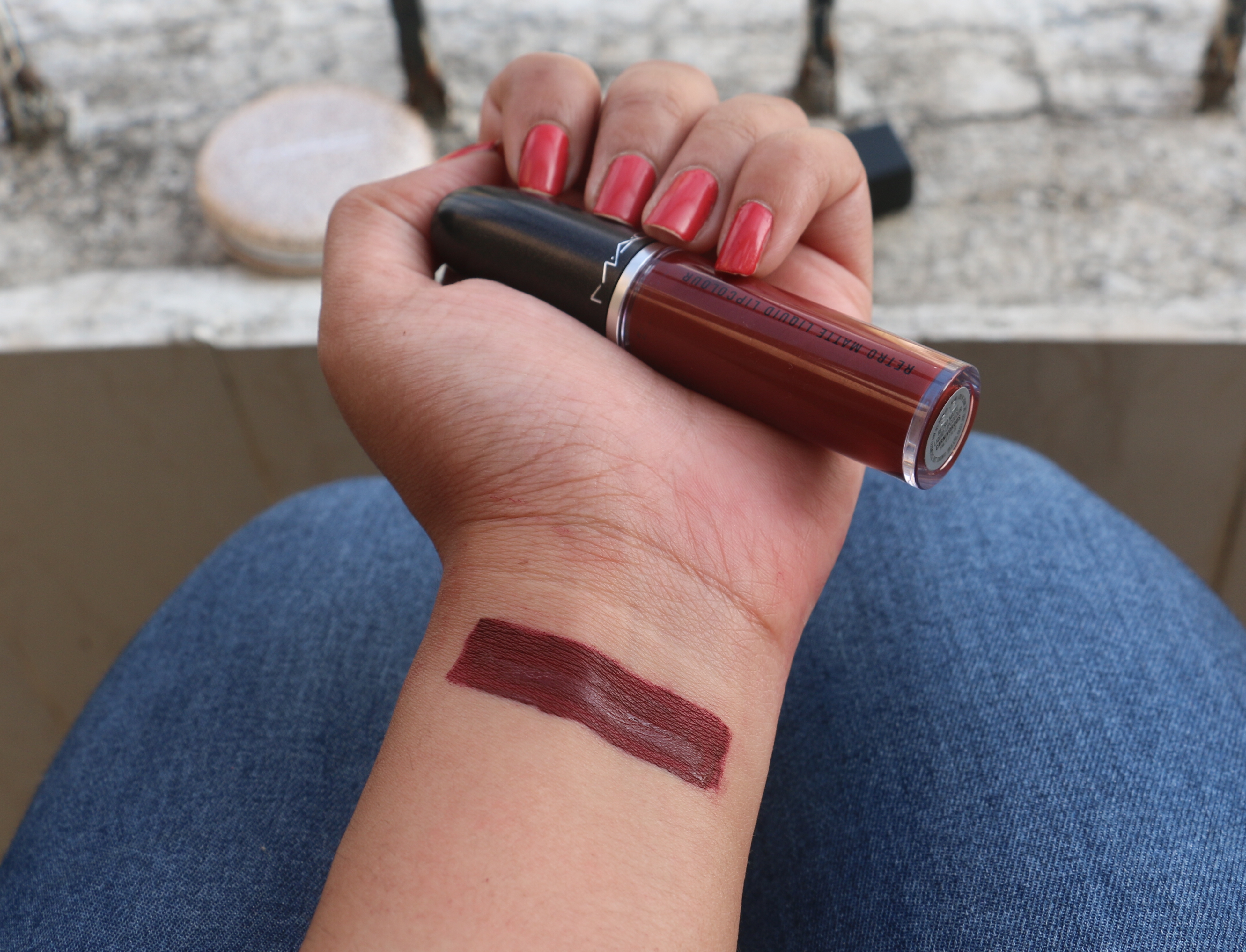 Mac Retro Matte Liquid Lip Colour Review And Swatches Lipstick For Lunch