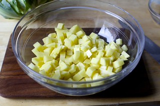 diced potatoes