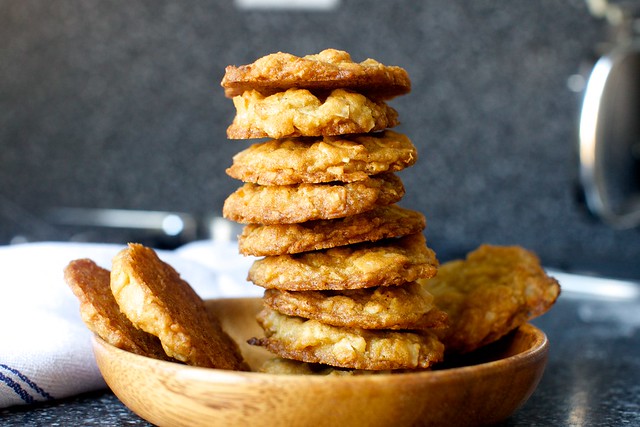 coconut brown butter cookies