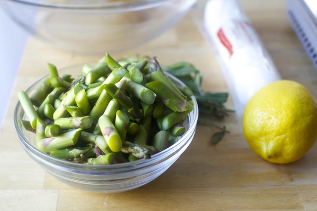 asparagus the length of your pasta