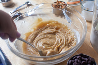 quick blondie batter