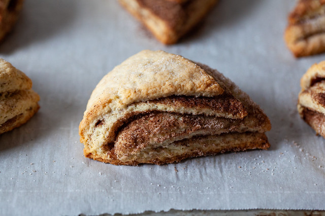 cinnamon sugar scones