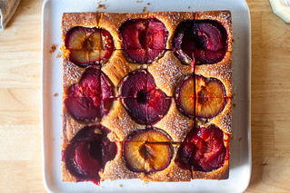 dimply plum cake