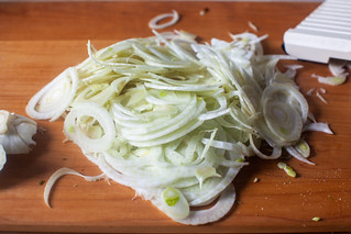 shaved fennel