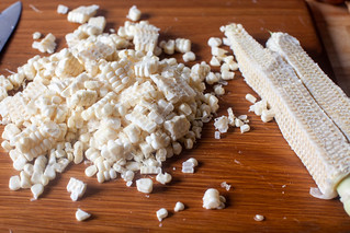 remove kernels from cobs