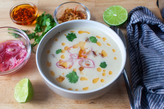 corn coconut soup