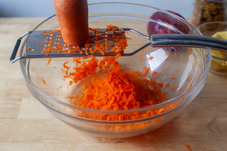 grated carrot