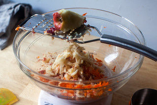 grated apples