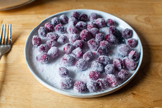 sugared cranberries
