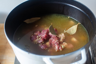 simmer the pork for two hours