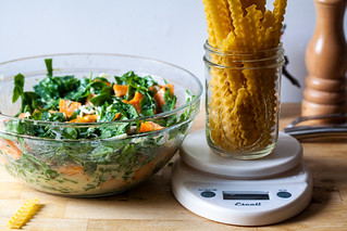 half a pound of pasta