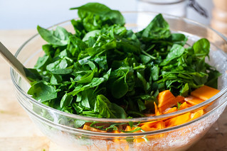 mix with cheese, egg, water