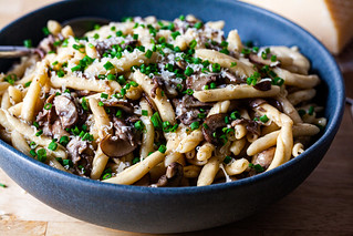 simplest mushroom pasta-6
