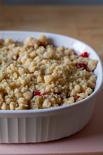 strawberry rhubarb crumble-6