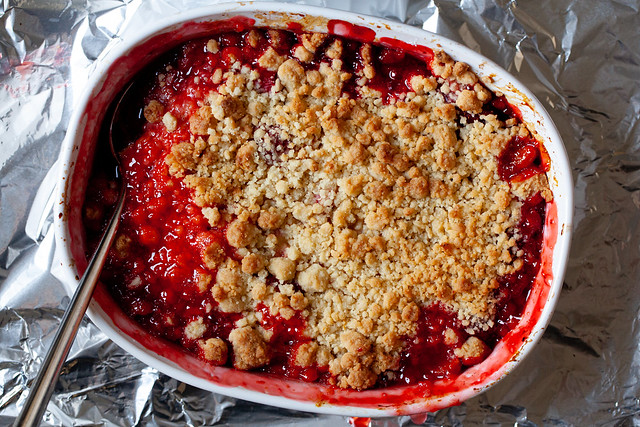 strawberry rhubarb crumble-09