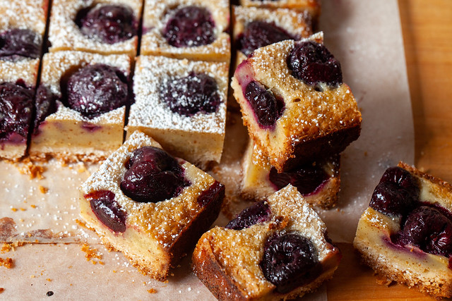 cherry brown butter bars-5