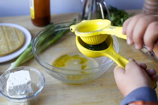 lime juice from my unpaid assistant