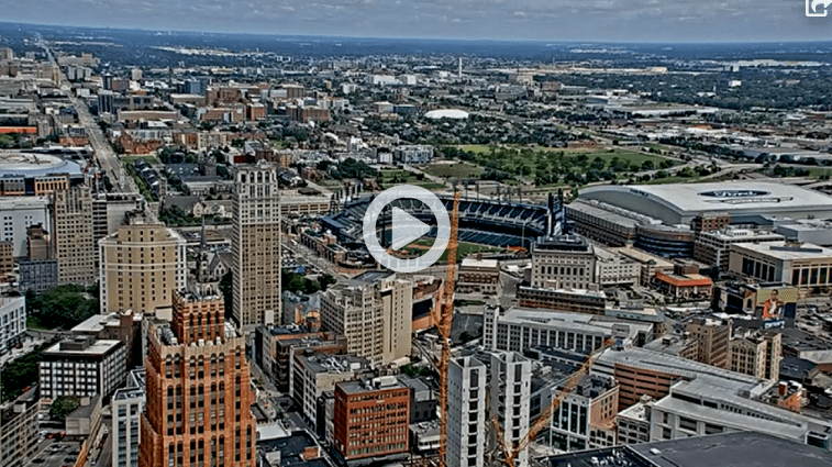 Comerica Park Webcam New Downtown Detroit Live Beach Cam