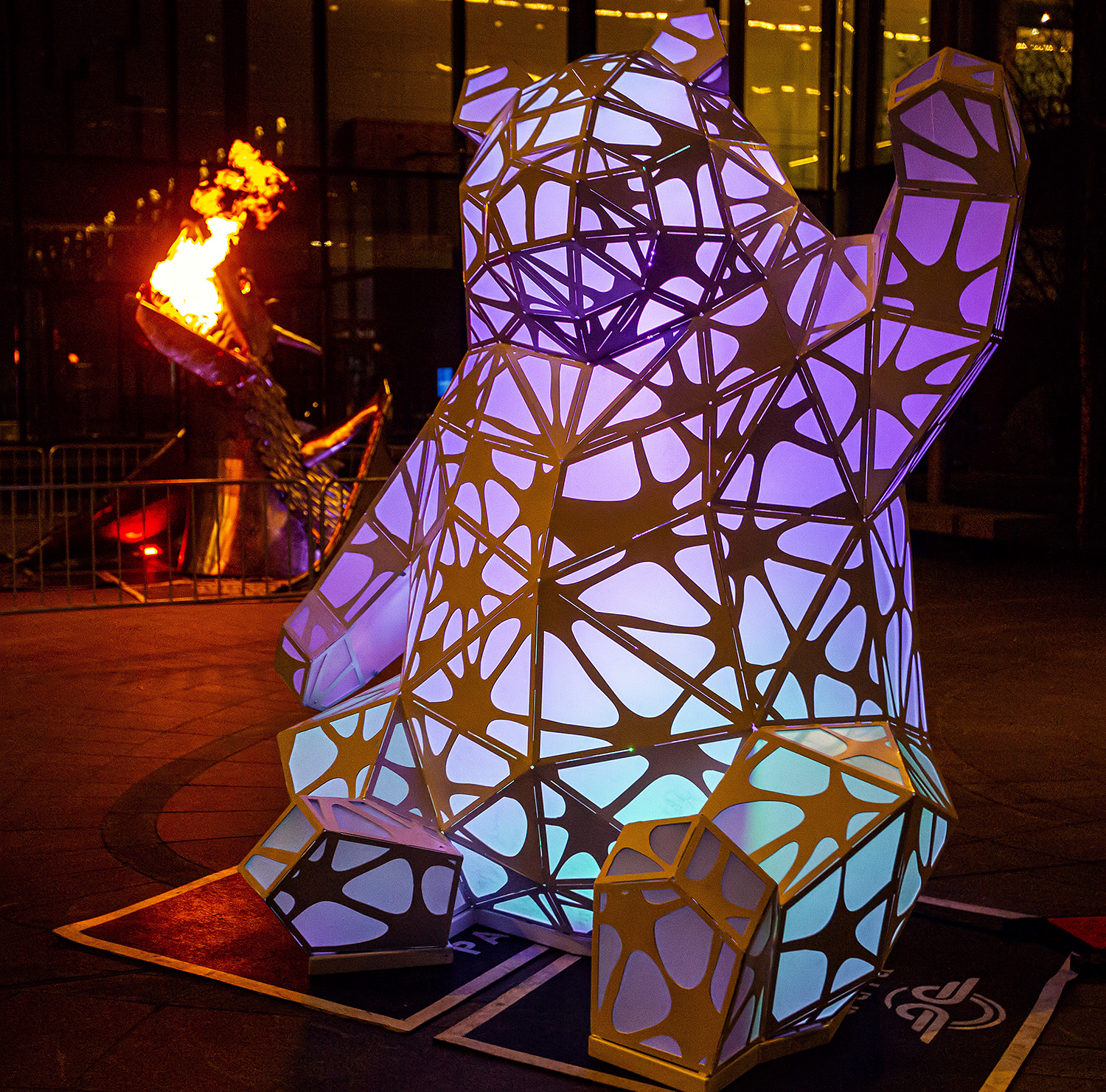 Photos Calgary Glow Fest Lights Illuminate City At Night Livewire Calgary