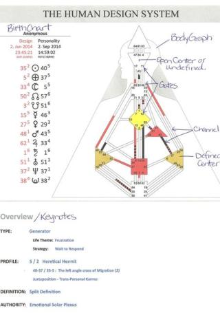 How To Read Your Human Design Chart Living Astrology With Janet Hickox
